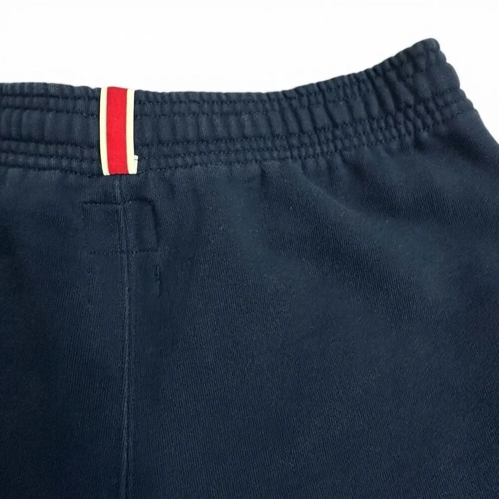 Tracksmith New England Navy Running Shorts Drawstring Cotton S
